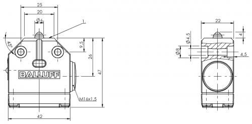 Balluff BNS 819-100-K-11